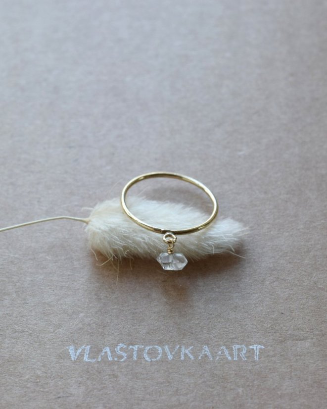 hekimer diamond prstynek