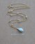 Světlonoš, larimar, rutilový křemen, náhrdelník
