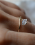 Hekimer diamond, prstýnek