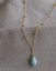 Světlonoš, larimar, rutilový křemen, náhrdelník