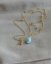 Světlonoš, larimar, rutilový křemen, náhrdelník