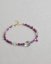 sperky s rubiny a zelenym ametystem gold filled